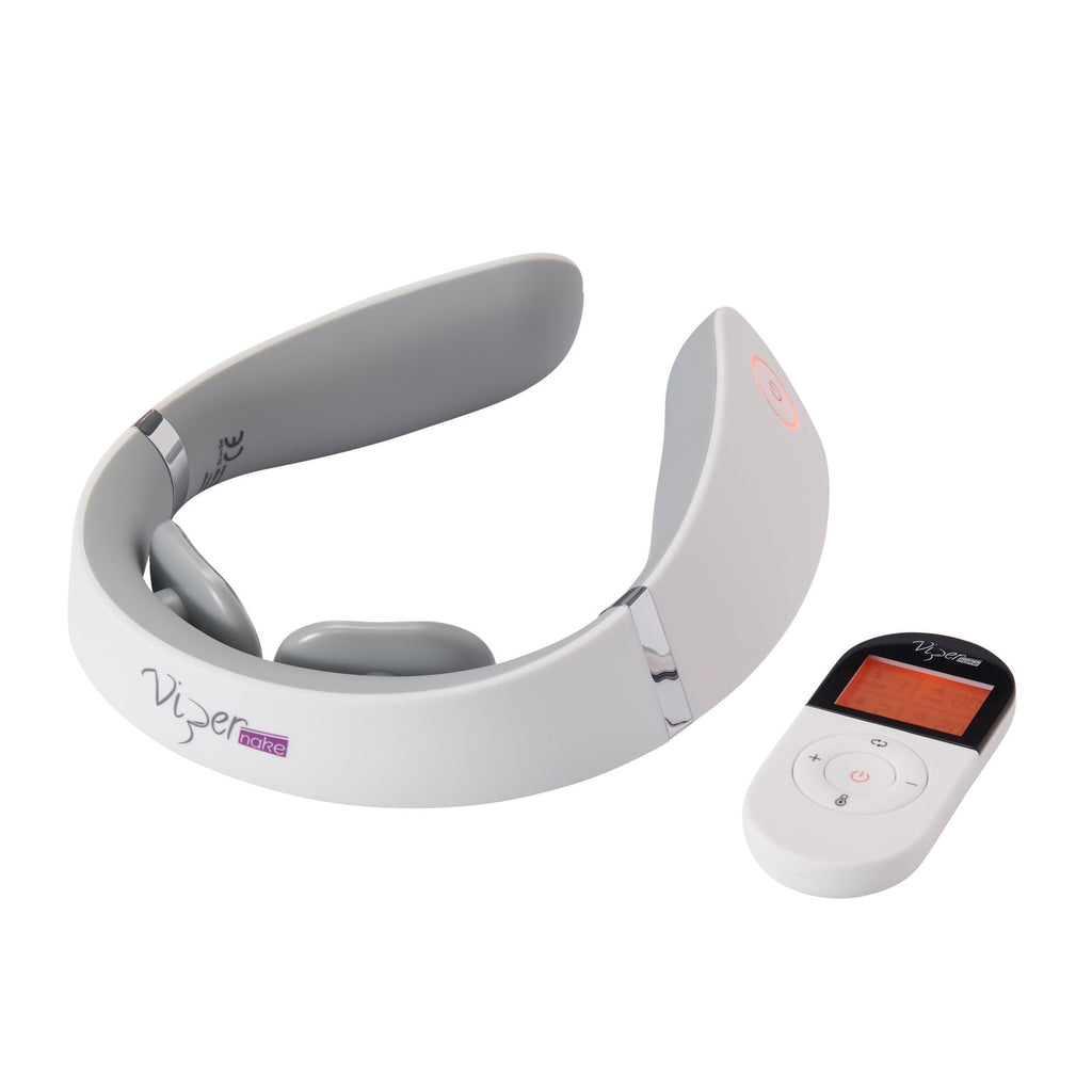 ViperPharm, Vipernake Go Neck Pain, Wireless With An Ergonomic Design, Massager, Für den Hals, Vp-0.1, Weiß, Unisex, Erwachsener