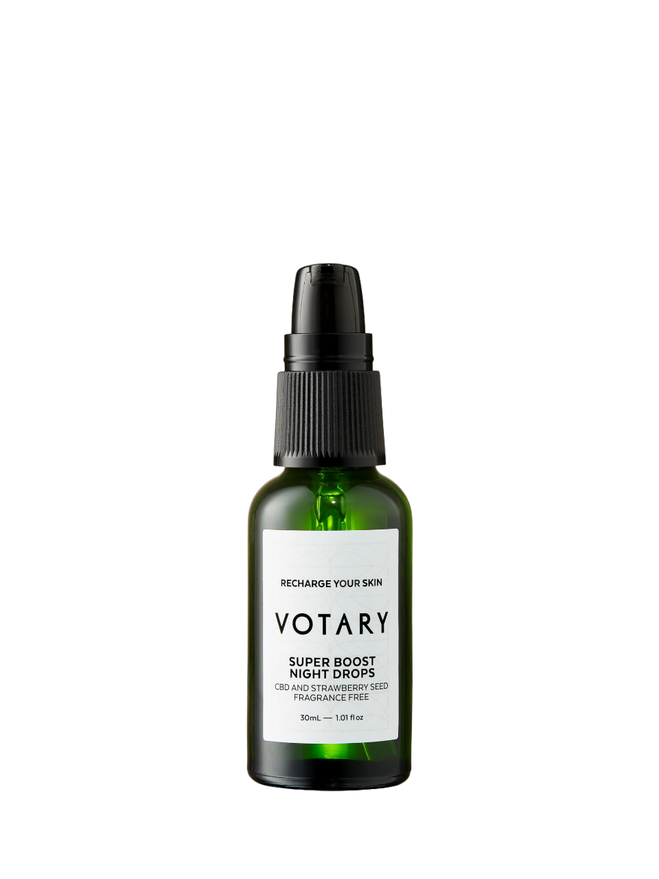 Votary, Super Boost, CBD & Erdbeersamen, Erholung, Nacht, Öl, Für das Gesicht, 30 ml