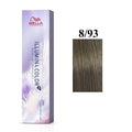 Wella Professionals, Illumina Color Me+, Permanente Haarfarbe, 8/93 Light Blonde Golden Blue, 60 ml