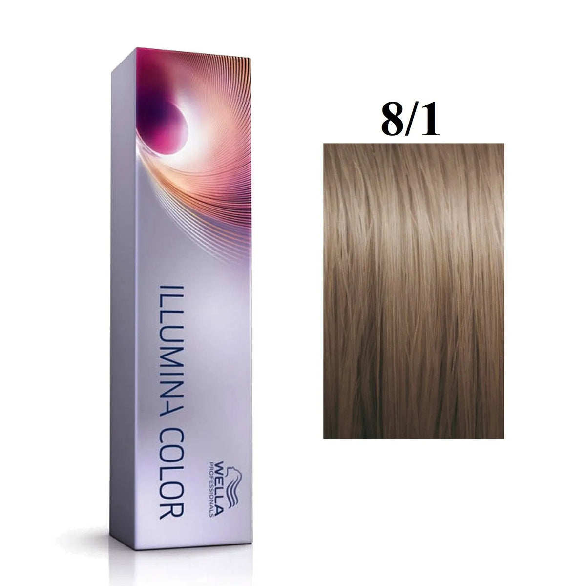 Wella Professionals, Illumina Color, Permanente Haarfarbe, 8/1 , 60 ml