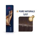 Wella Professionals, Koleston Perfect Me+, Permanente Haarfarbe, 5/07 Light Chestnut Natural Brown, 60 ml