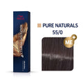 Wella Professionals, Koleston Perfect Me+, Permanente Haarfarbe, 55/0 Light Chestnut Natural Intense, 60 ml