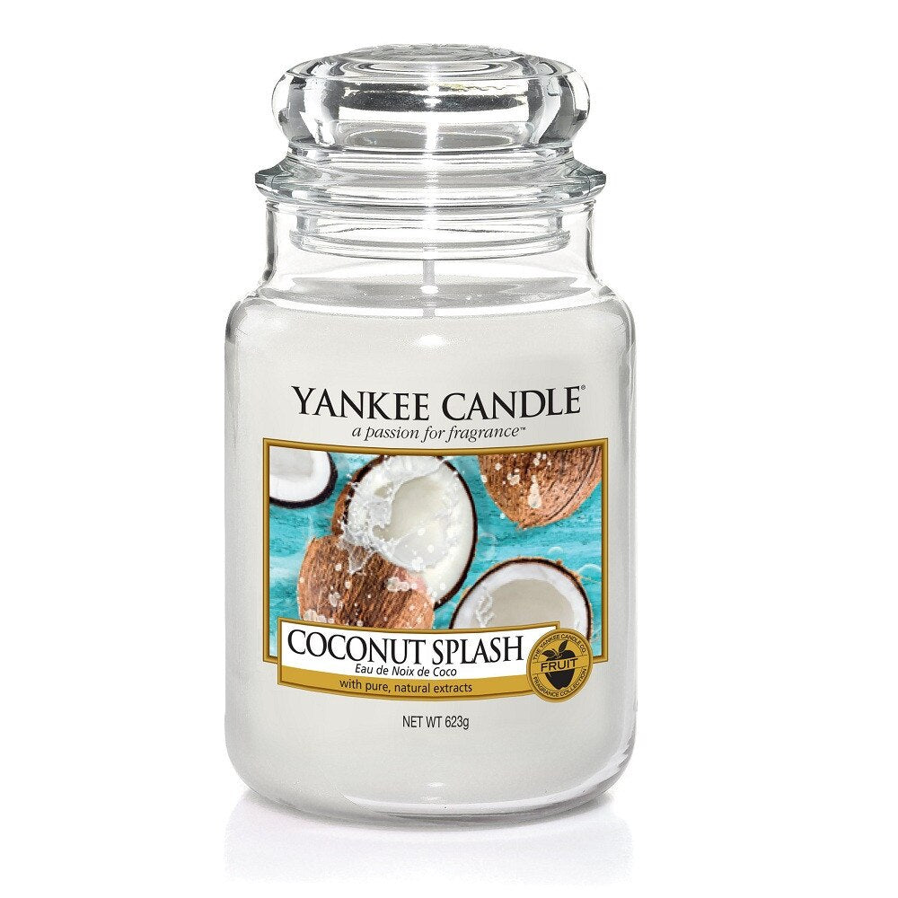 Yankee Candle, Coconut Splash, Duftkerze, 623 g