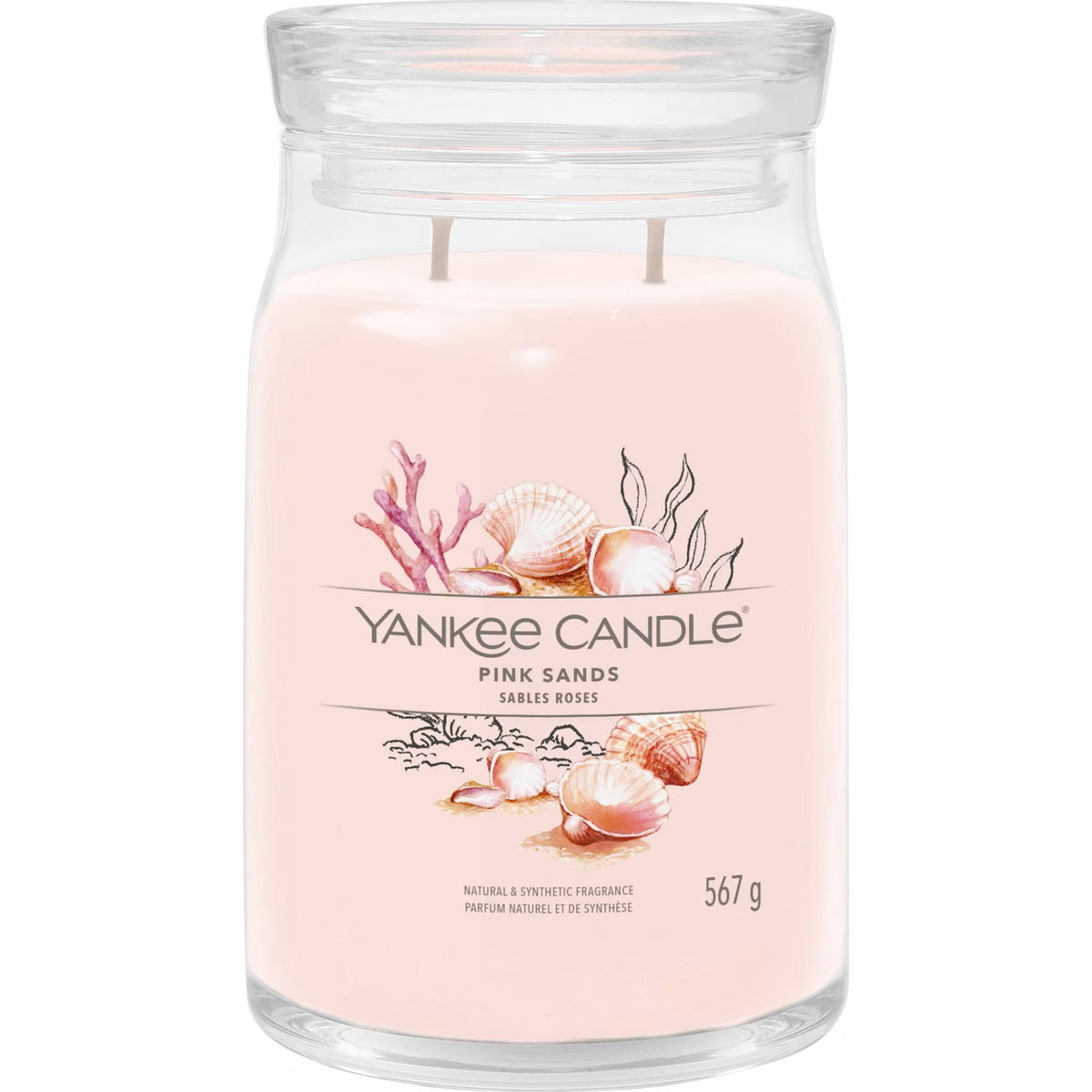 Yankee Candle, Pink Sands, Duftkerze, 567 g