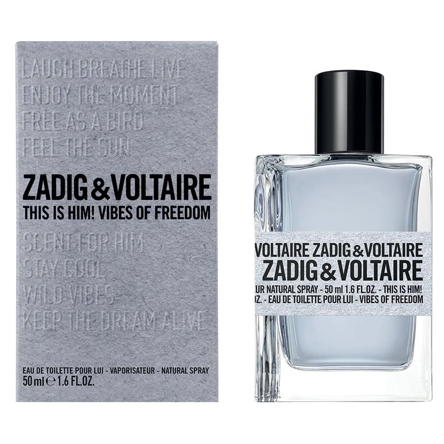 Zadig & Voltaire, This Is Him! Vibes Of Freedom, Eau de Toilette, Für Männer, 50 ml