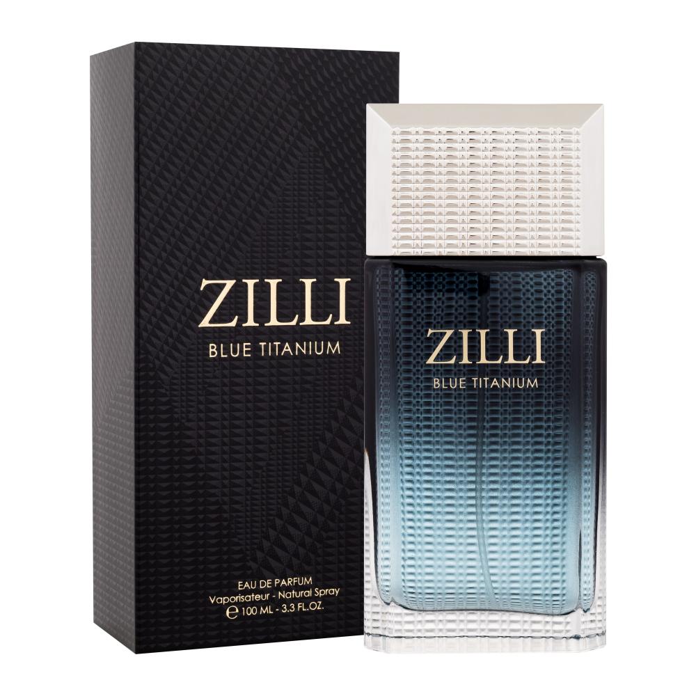 Zilli, Blue Titanium, Eau de Parfum, Für Männer, 100 ml